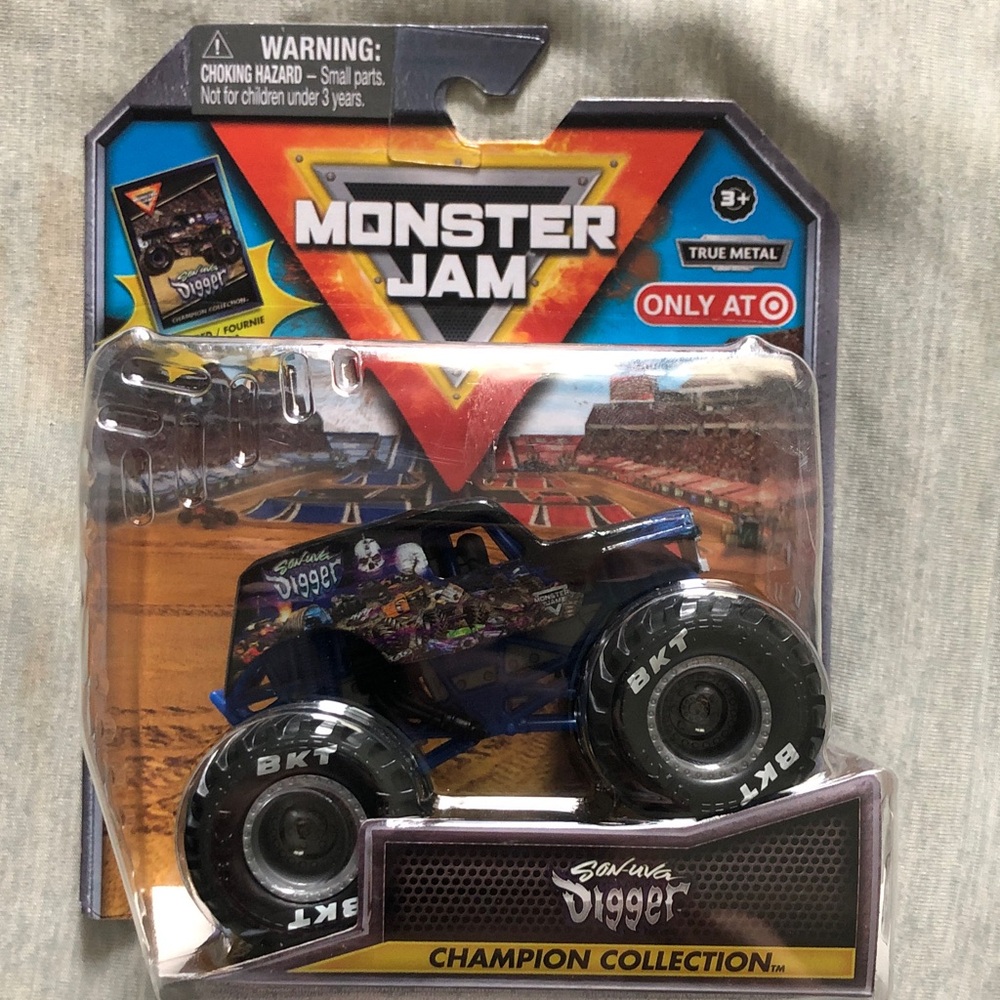 Son-uva Grave Digger Toy Truck - Blue